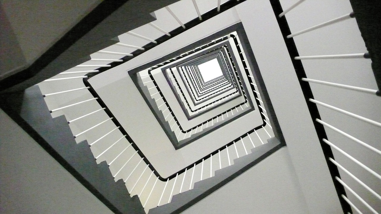 stairs emergence treppengeländer free photo