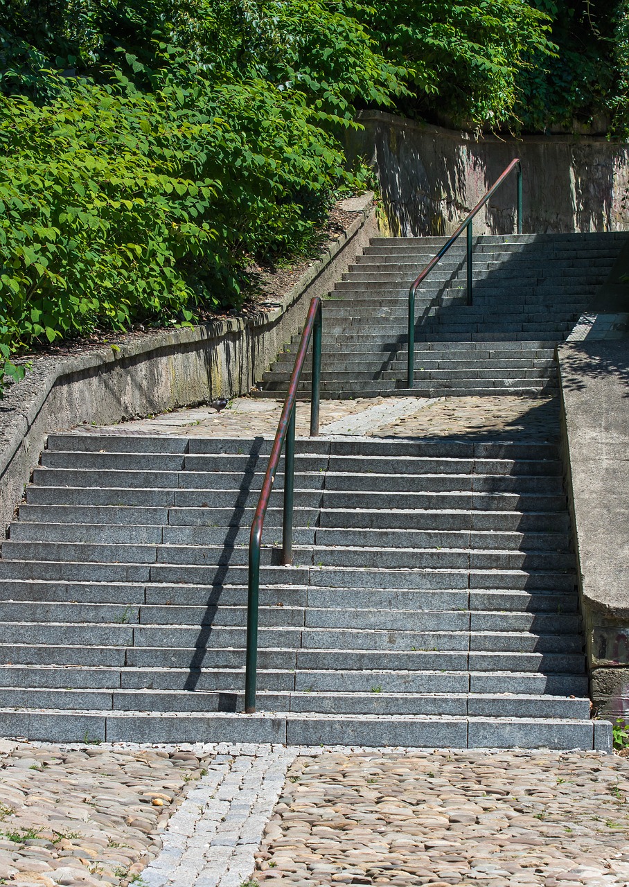 stairs  summer  cieszyn free photo