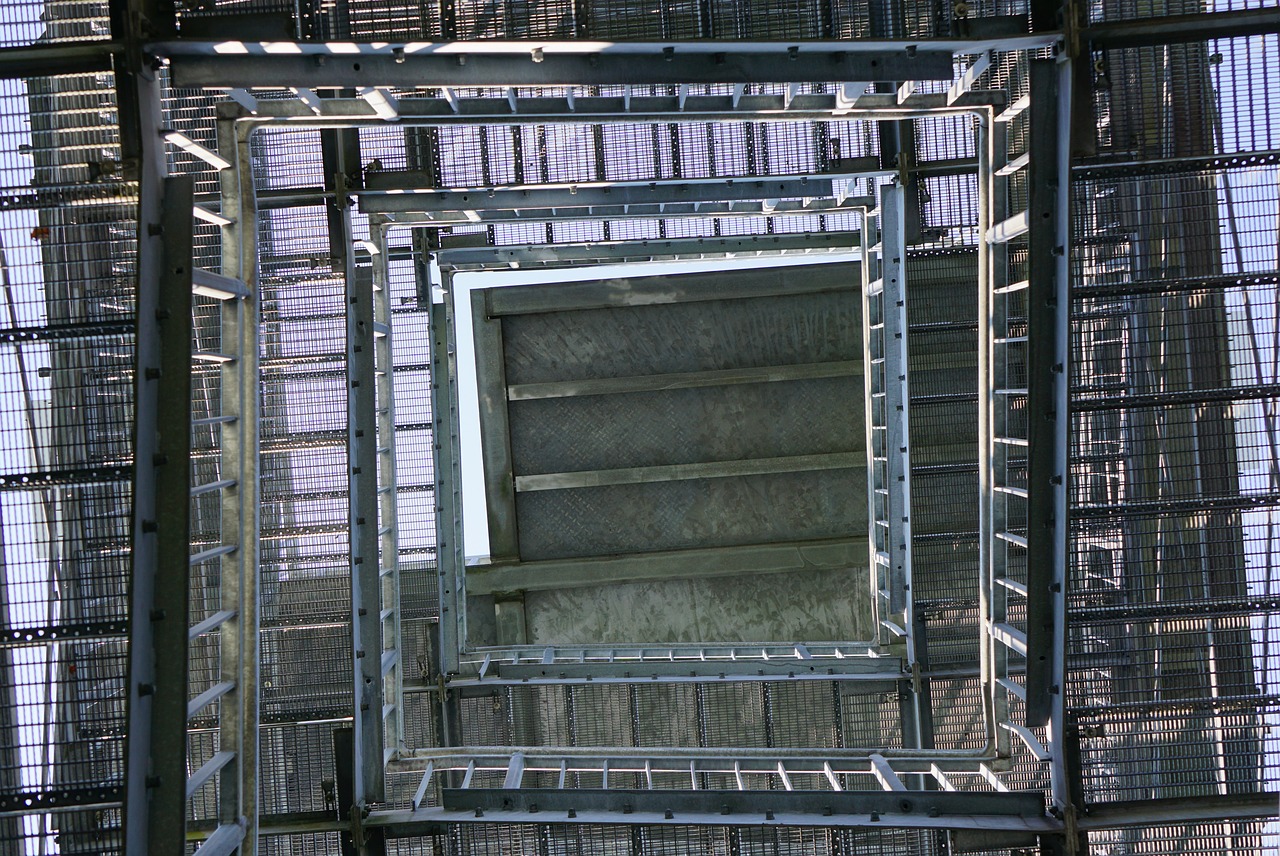 stairs  scaffold  metal free photo