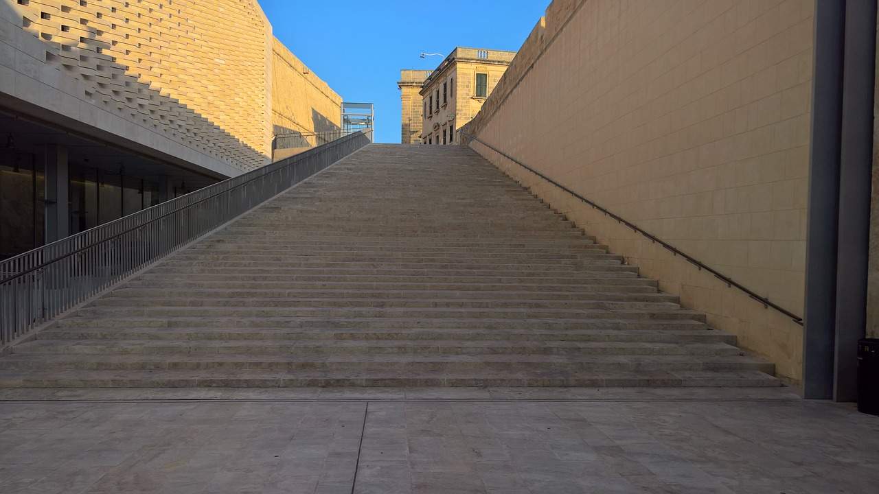 stairs  architecture  gradually free photo