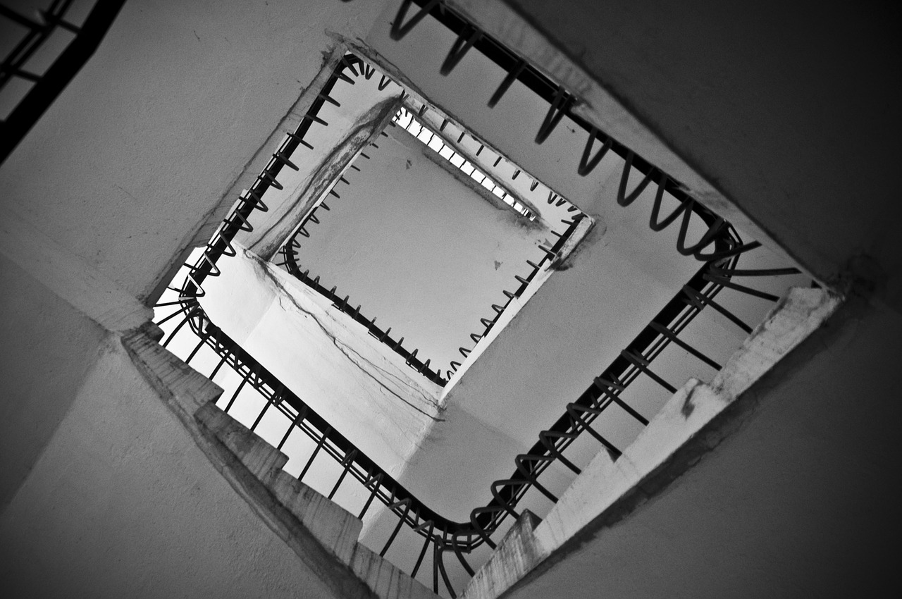 stairs staircase stairway free photo