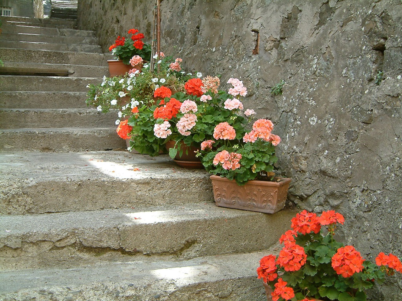 stairs tuscany stones free photo