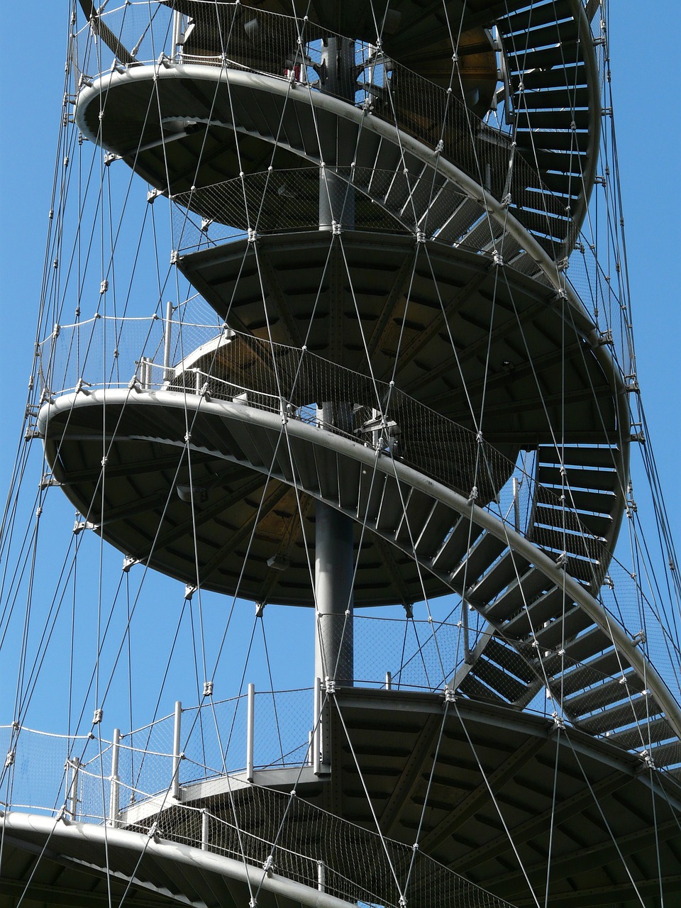 stairs spiral staircase metal free photo