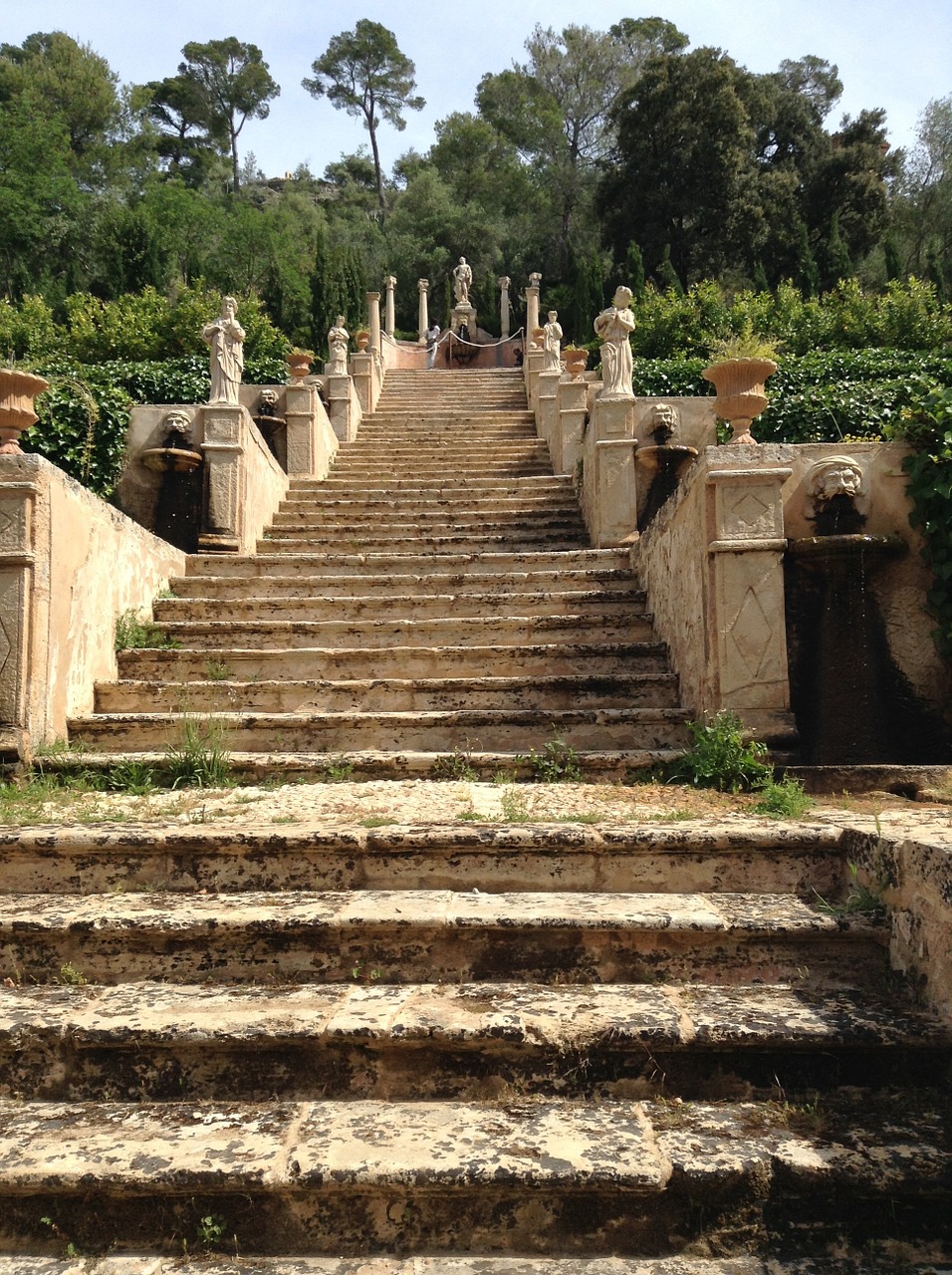 stairs raixa manor mallorca free photo