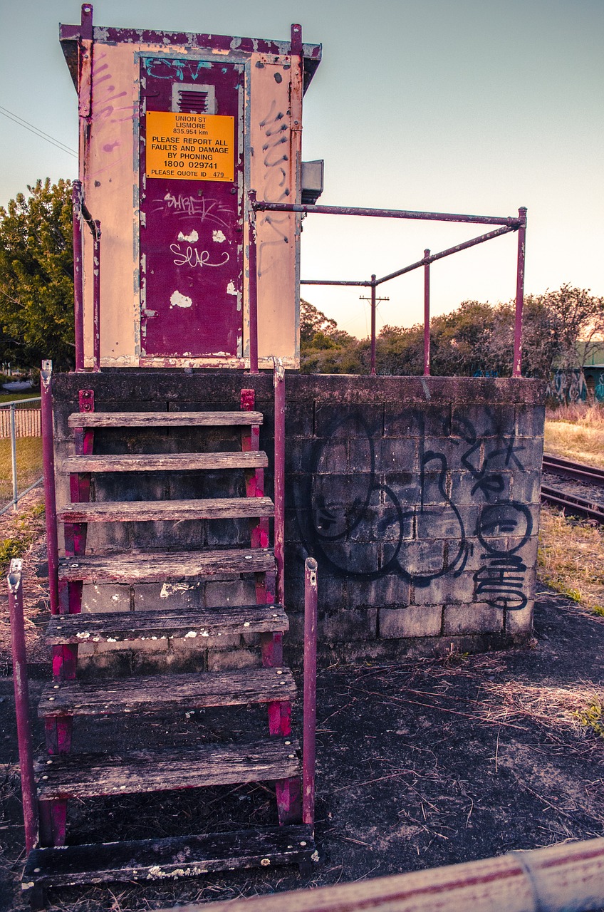 stairs wooden guard free photo