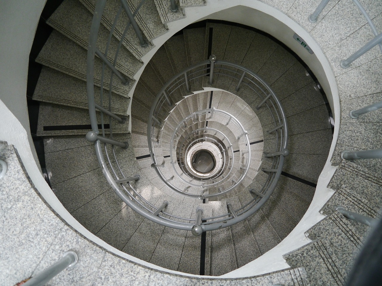 stairs spiral high free photo