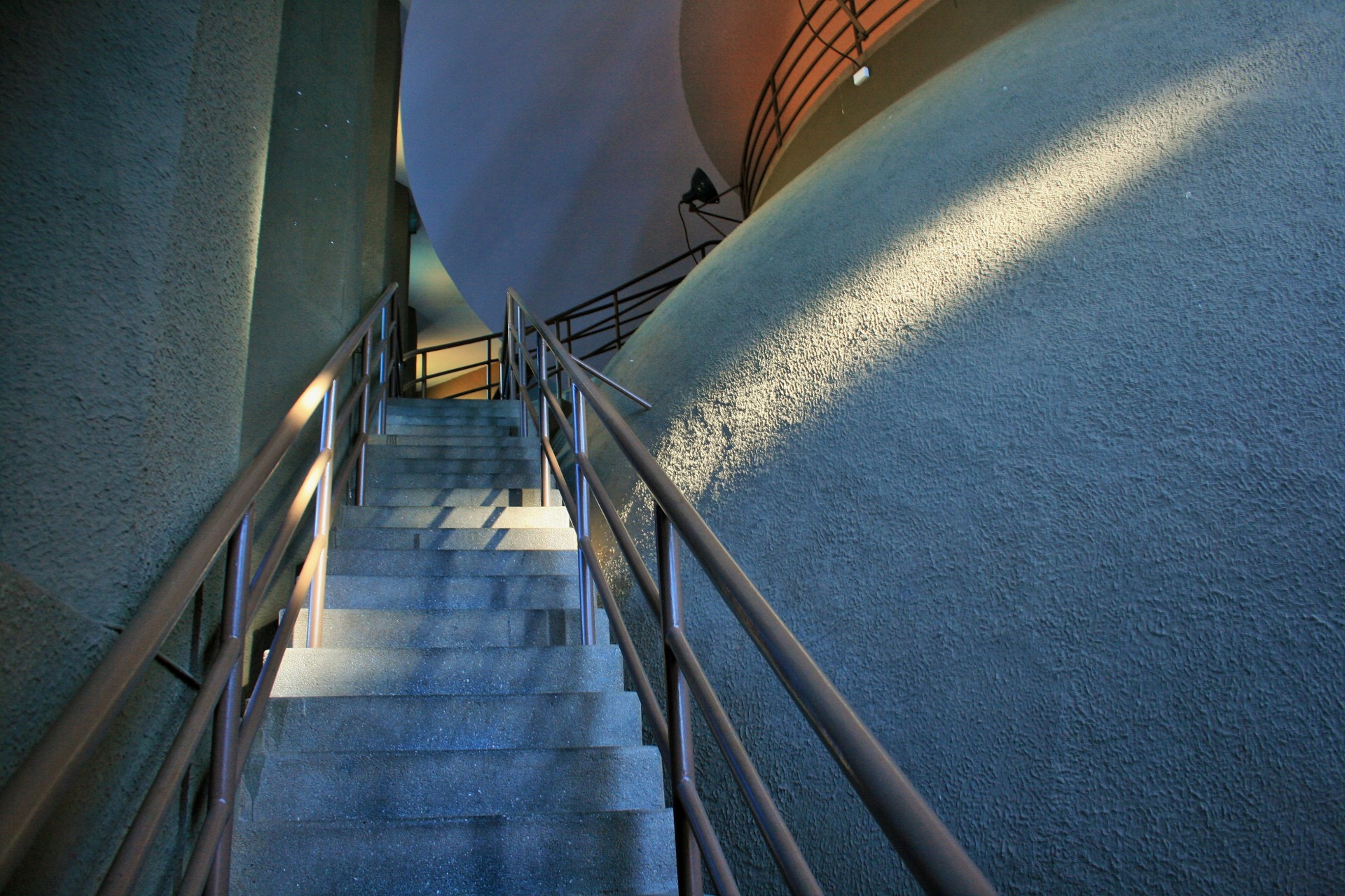 stairs interior dome free photo