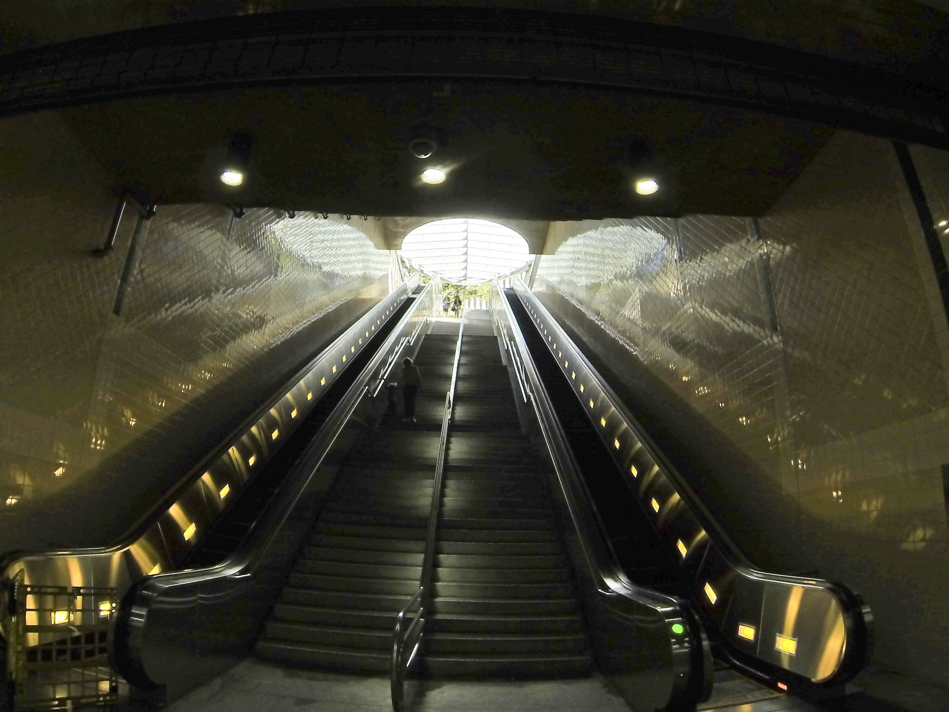 subway underground stairs los angeles free photo