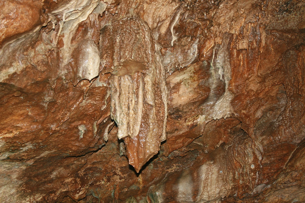stalactite cave ceiling cave free photo