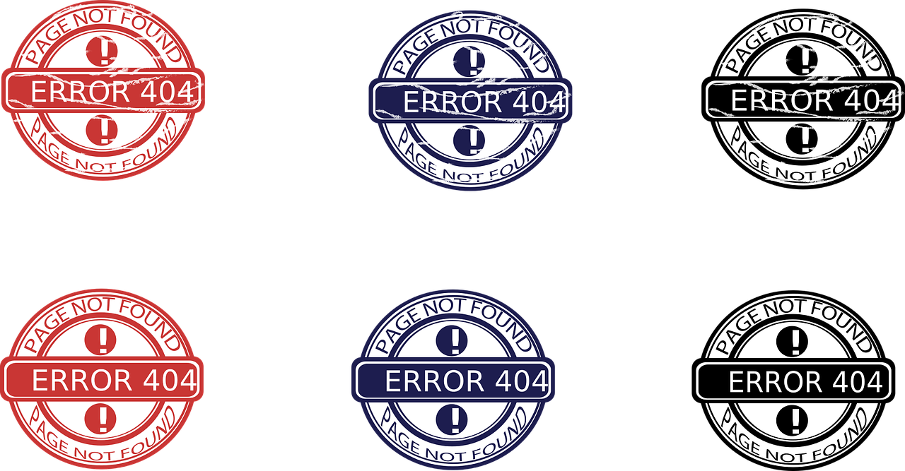 stamp 404 error free photo