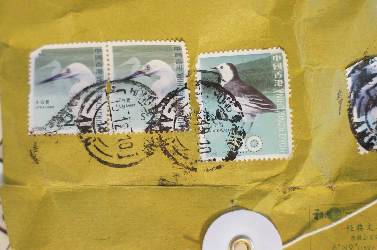 stamp macro stamped free photo