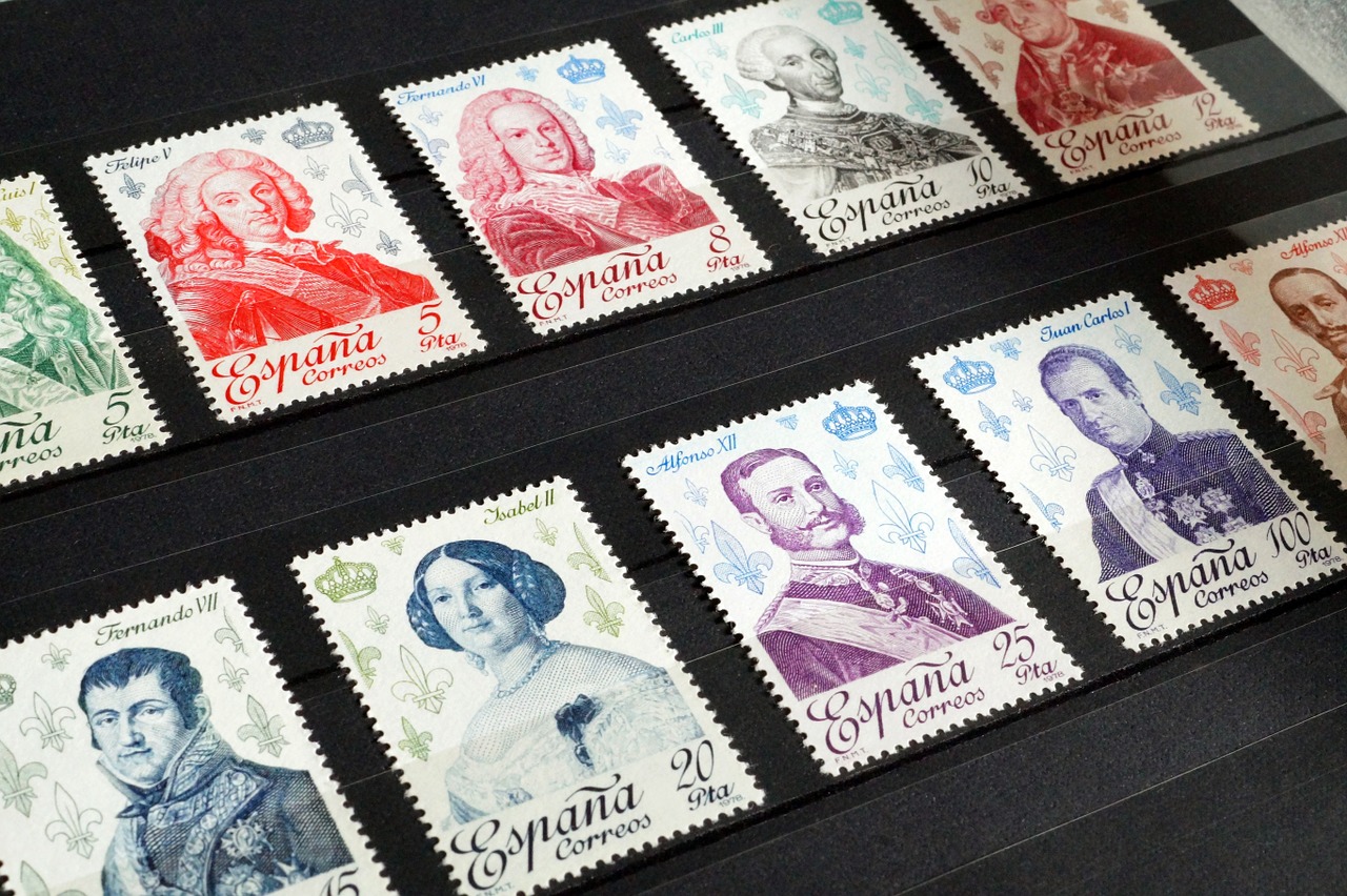 stamps stamp collection philately free photo