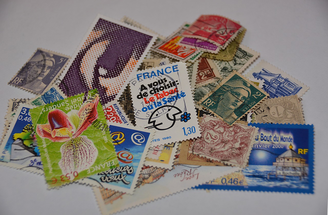 stamps philately collection free photo