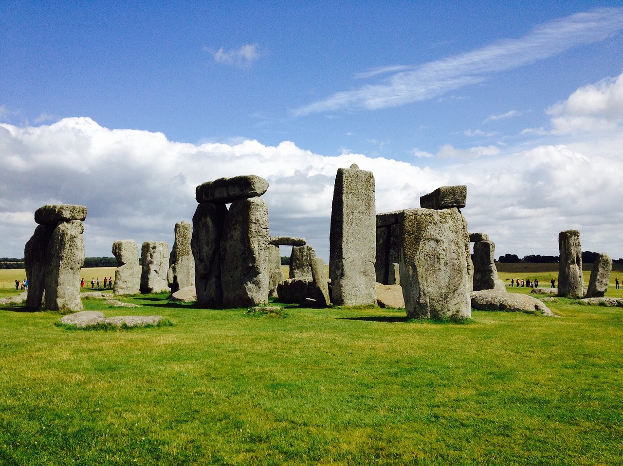 standing stones england holiday free photo