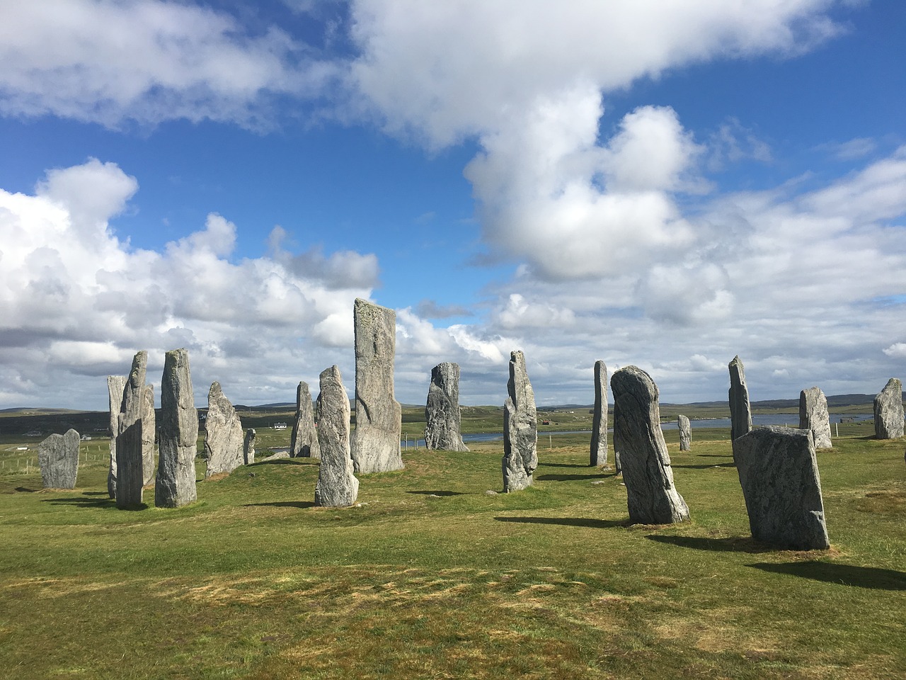 standing stones isle of lewis scotland free photo