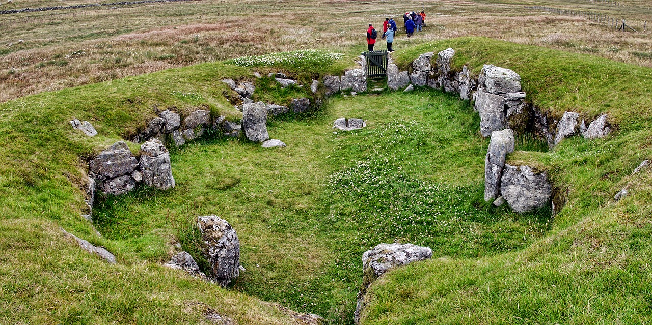 stanydale temple shetland isles neolithic free photo