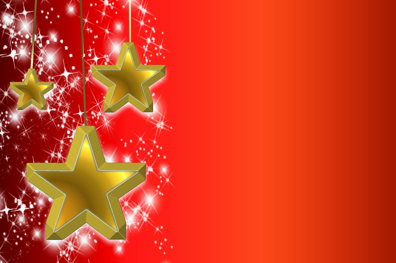 star background christmas free photo