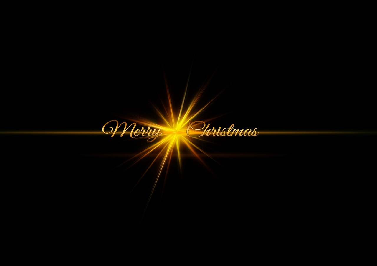 star christmas font free photo