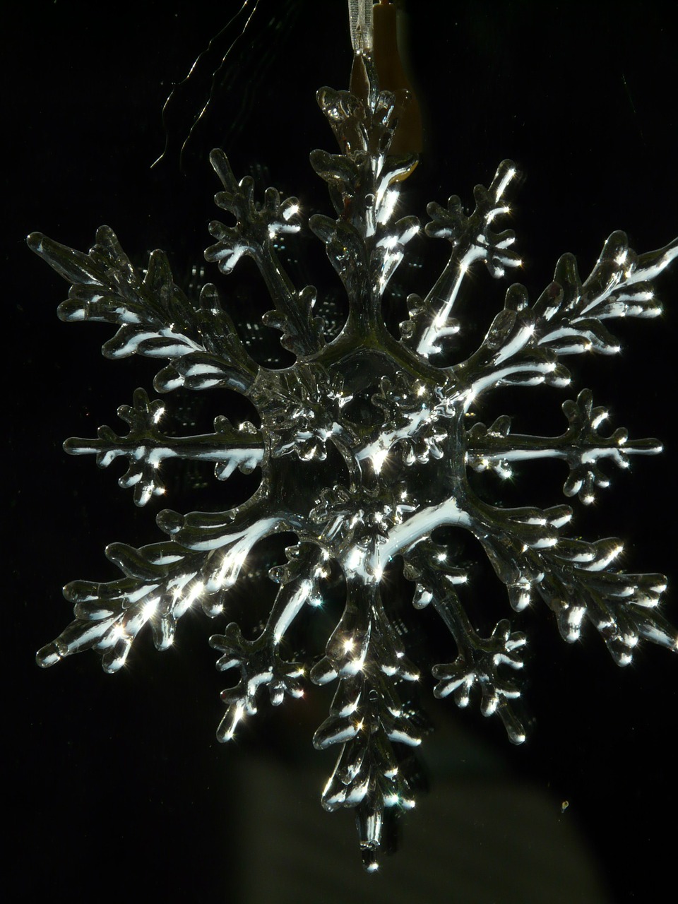 star snowflake ice crystal free photo