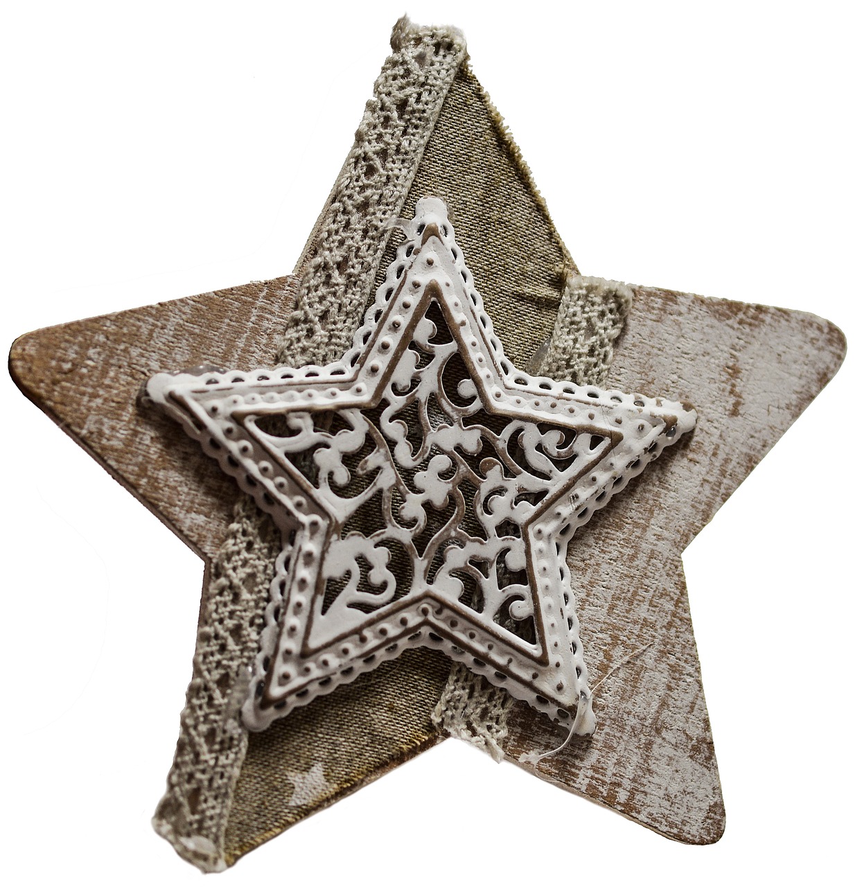 star vintage decoupage free photo