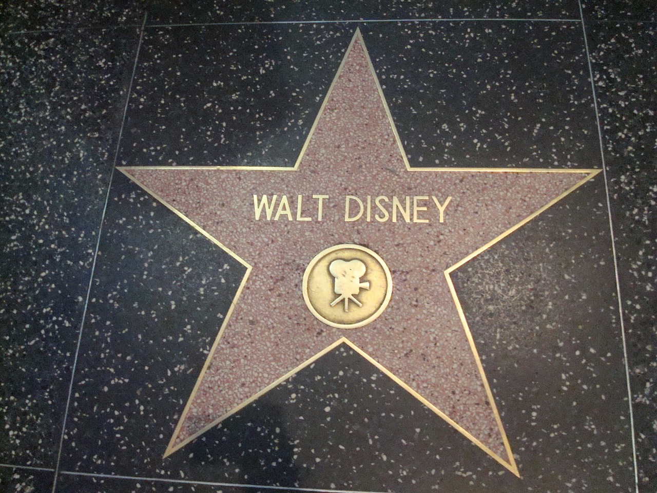 star walt disney hollywood walk of fame free photo
