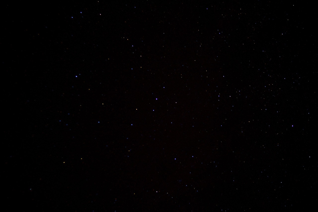 star starry sky night free photo