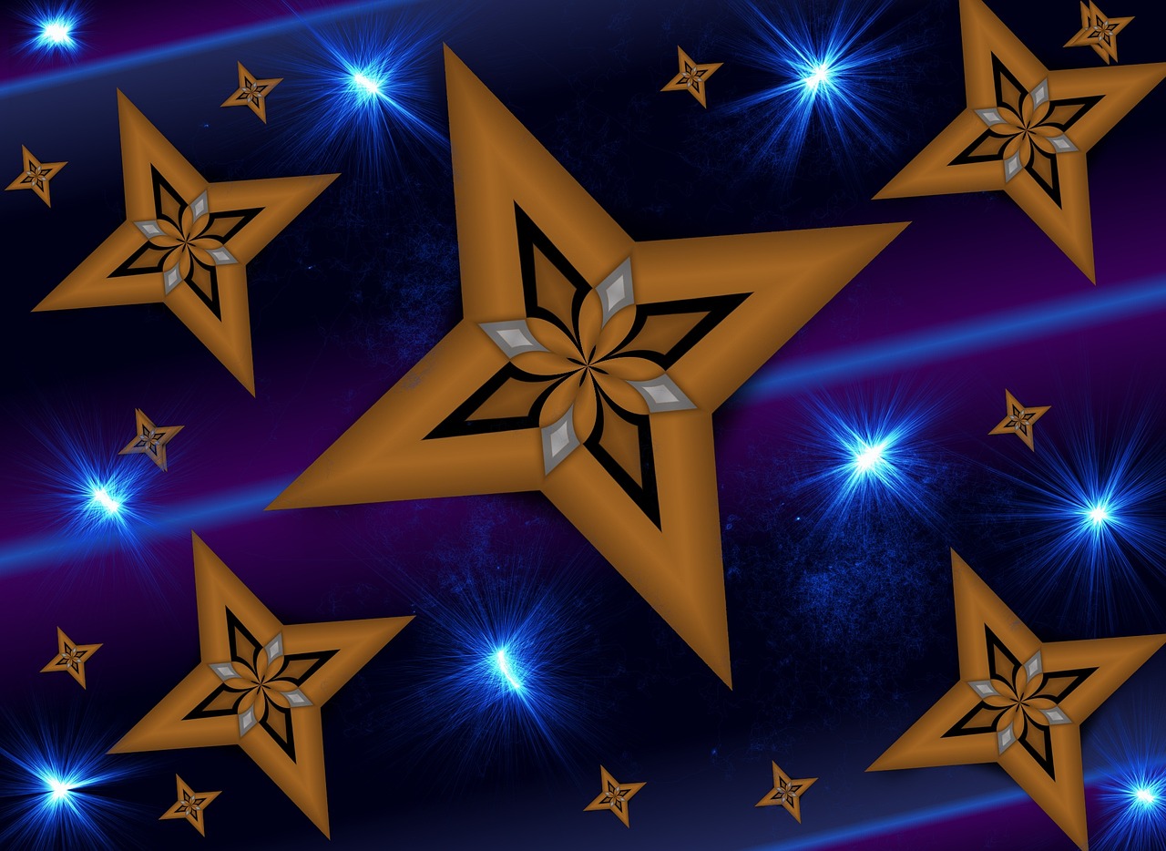 star background pattern free photo