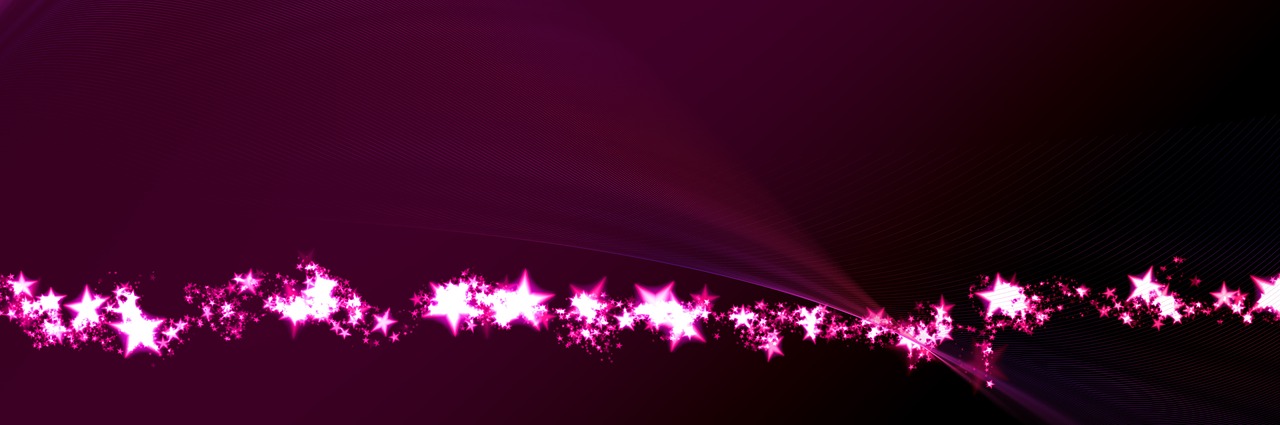 star particles banner free photo