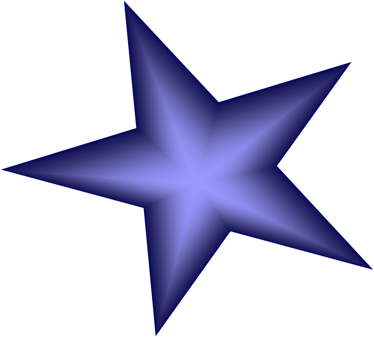 star blue shapes free photo