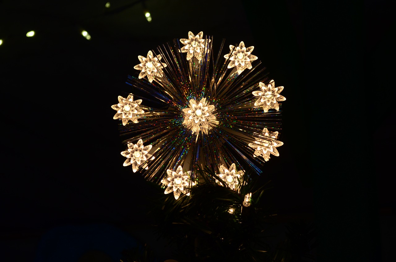 star christmas decoration free photo