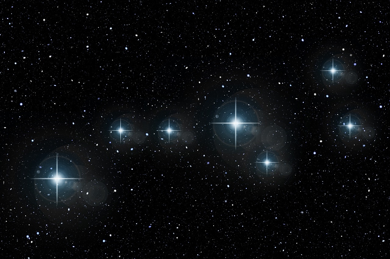 star universe constellation free photo
