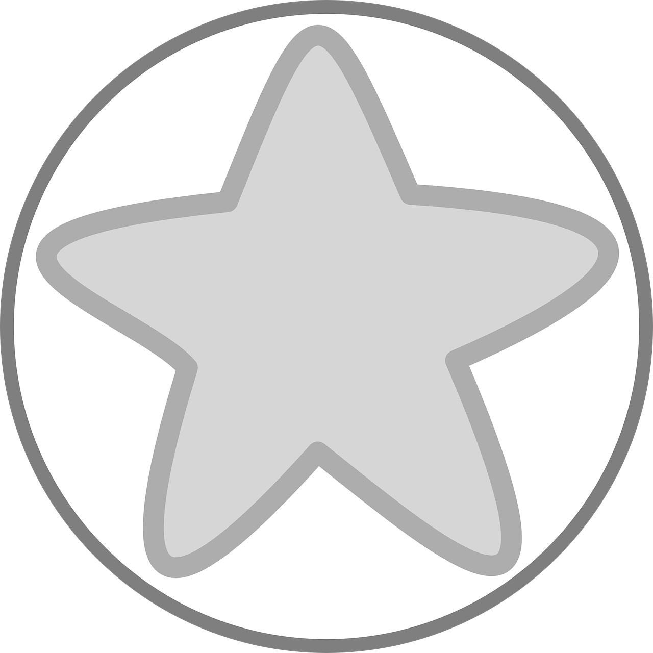 star circle icon free photo