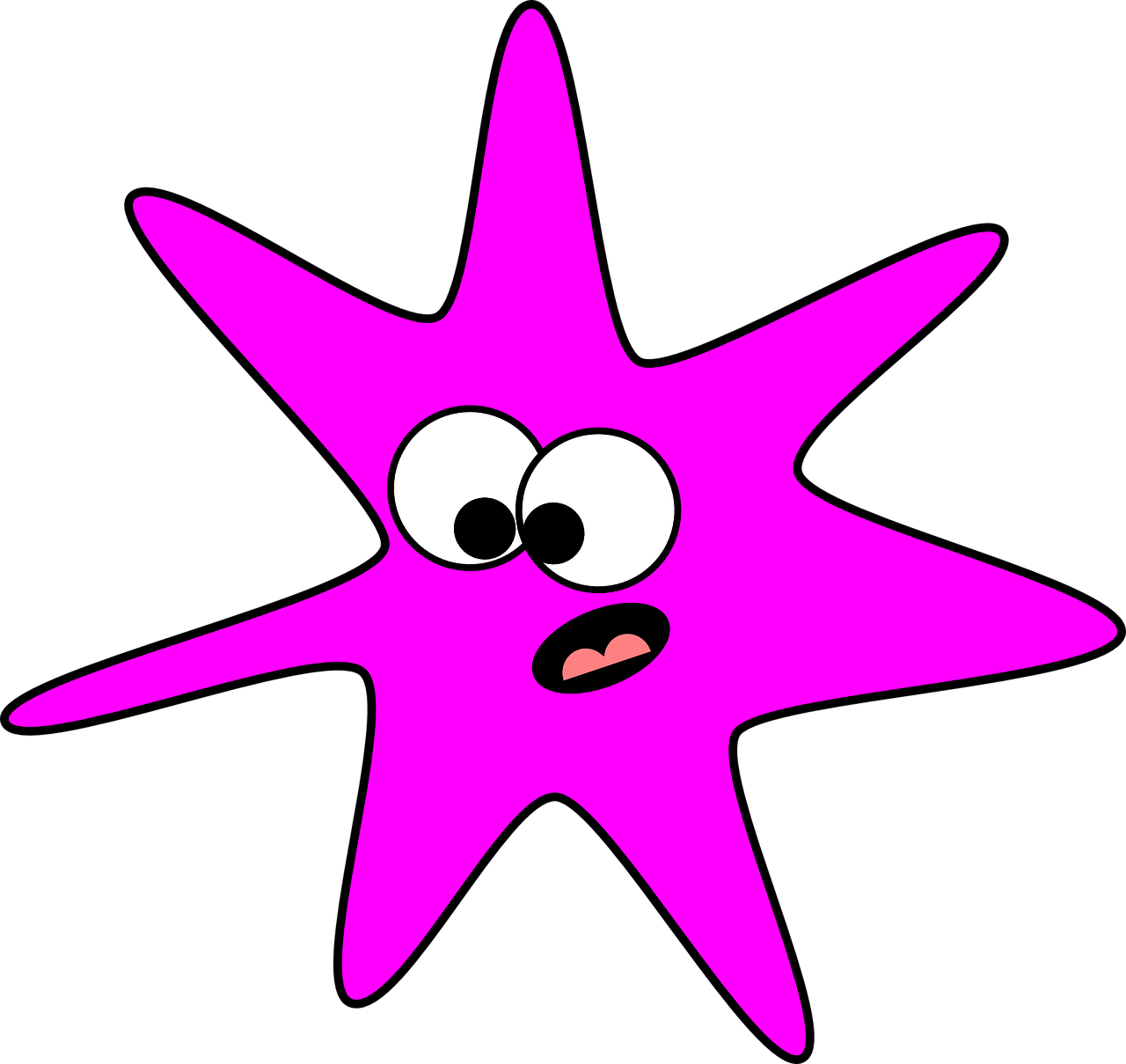 star crazy face free photo