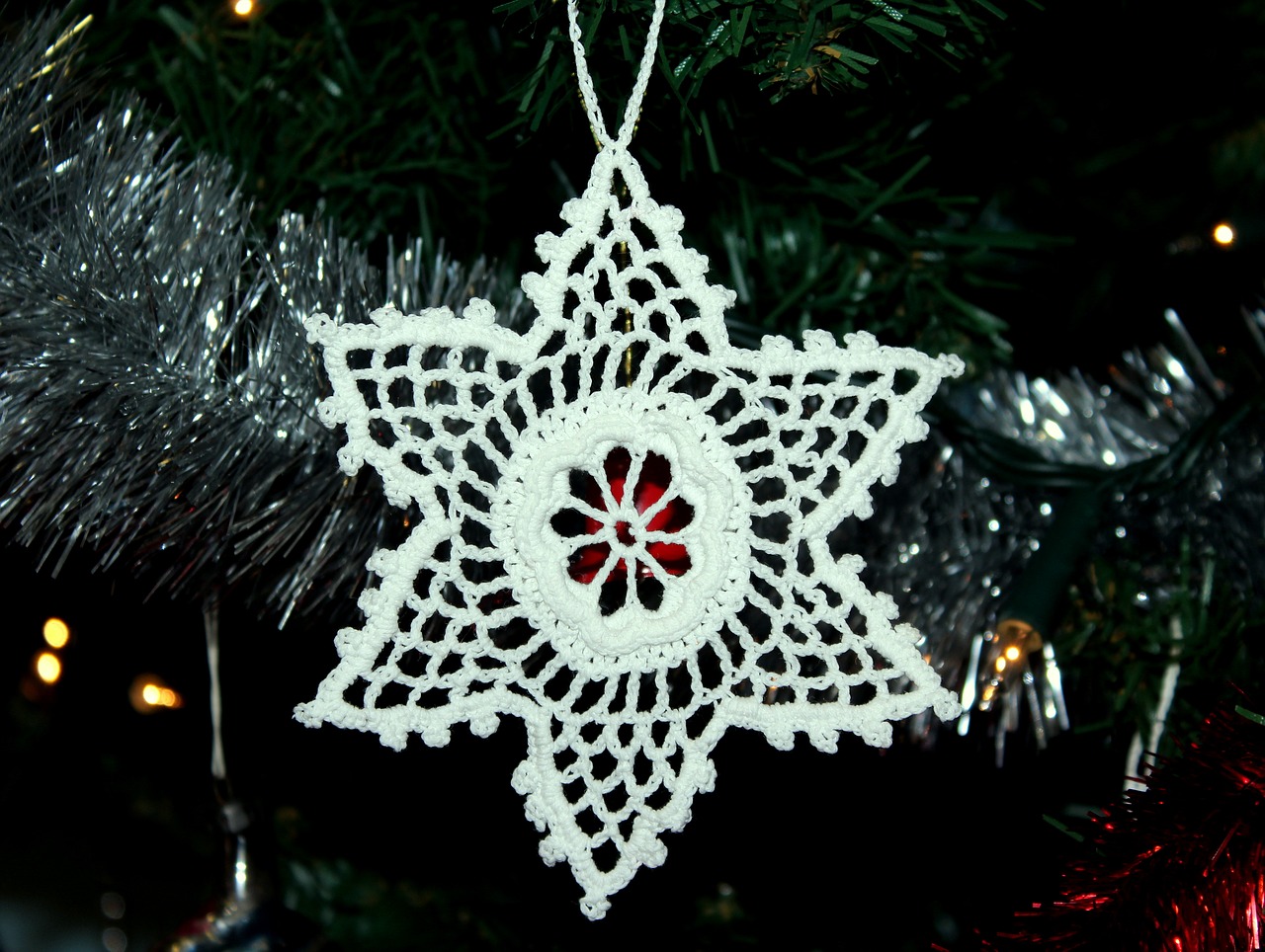 star  lace  handicraft free photo