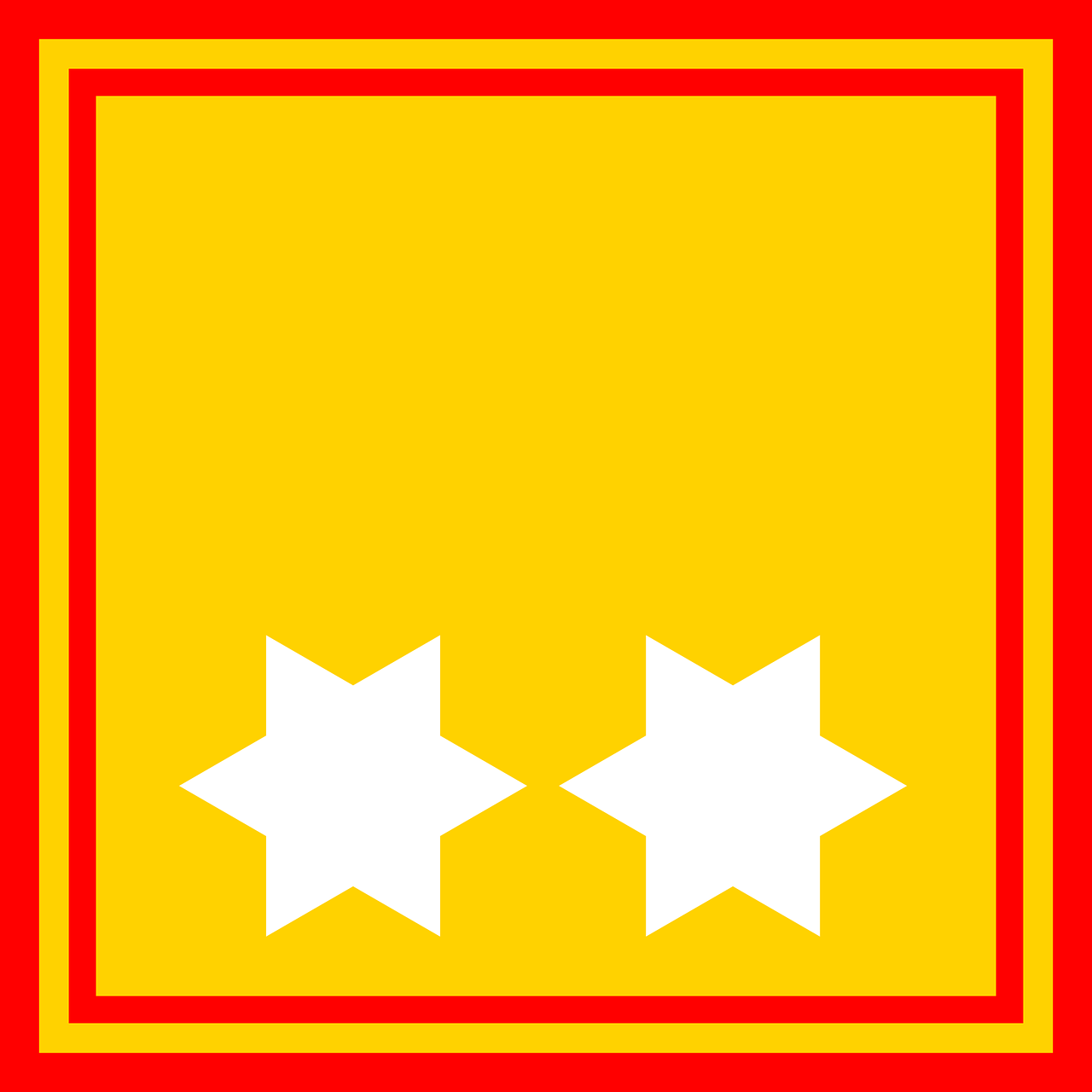 Star Flag Yellow Red Border Free Image From Needpix Com   Star 38690 1280 