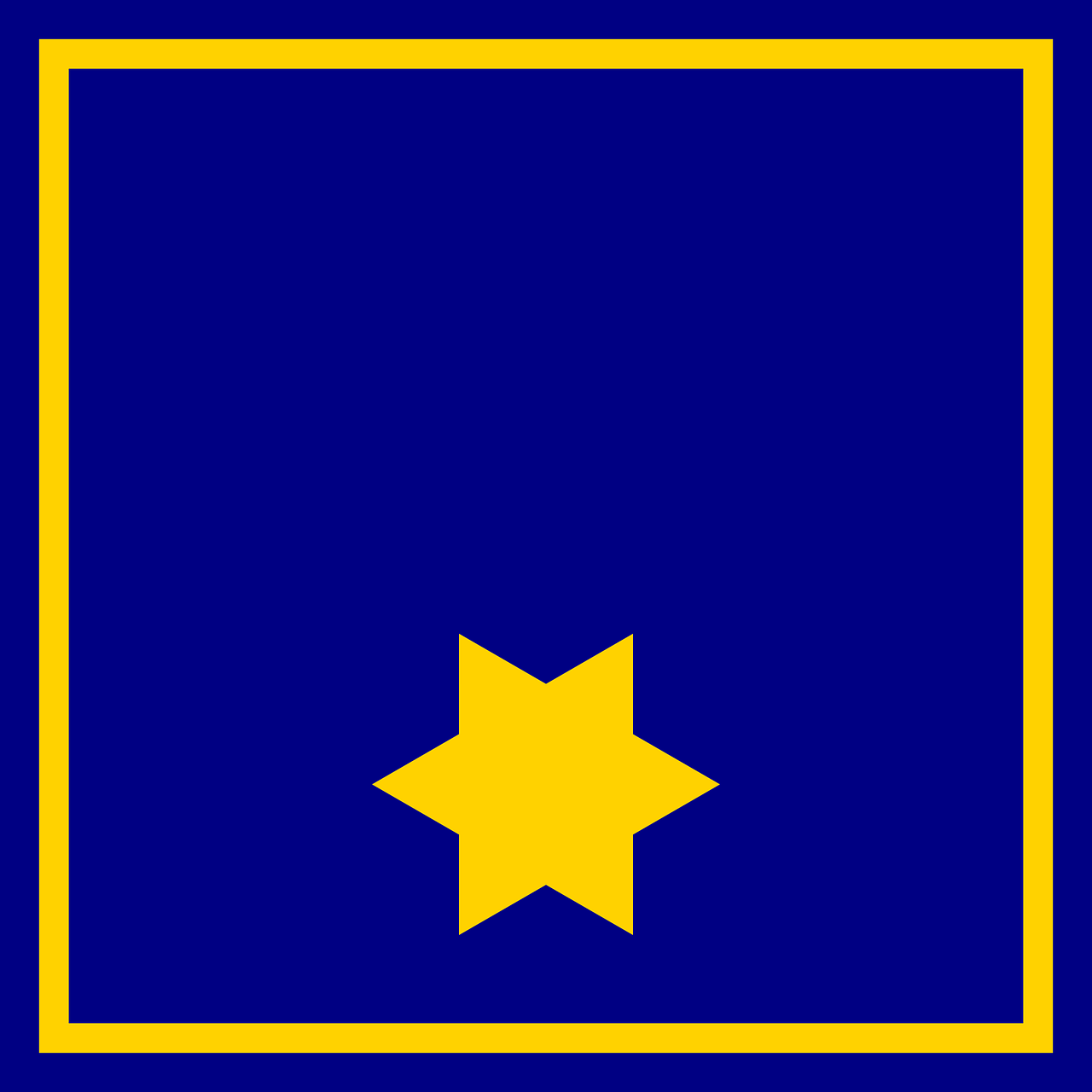 star,flag,blue,border,yellow,free vector graphics,free pictures, free photos, free images, royalty free, free illustrations, public domain