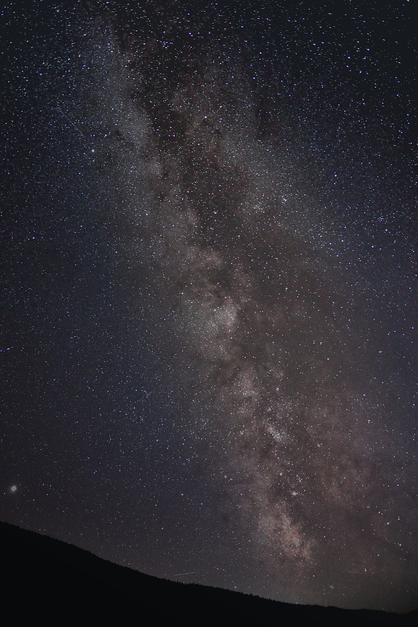 star  milky way  night free photo