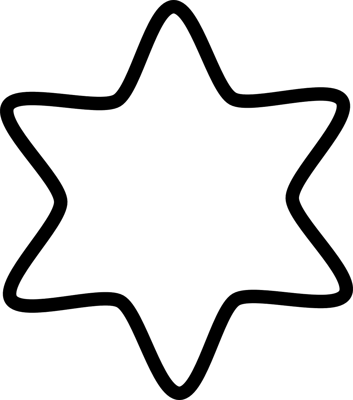 star white shape free photo