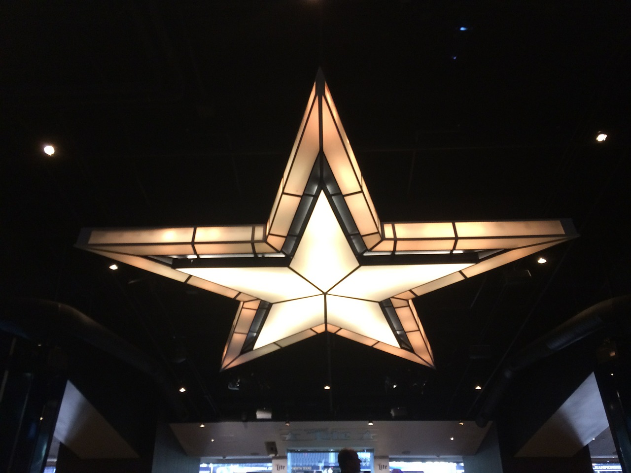 star ceiling lighting free photo