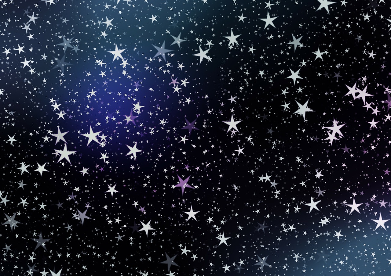 star sky graphic free photo