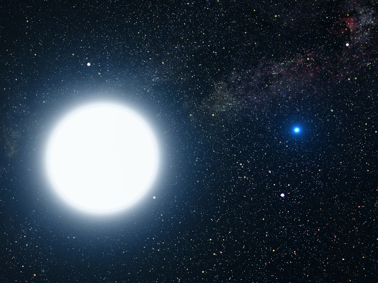 star sun white dwarf free photo