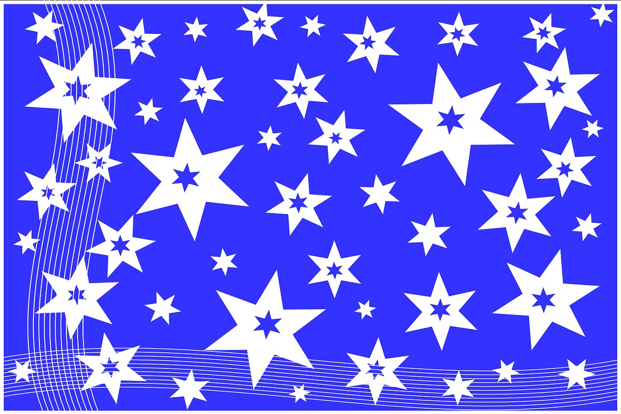 star background pattern free photo