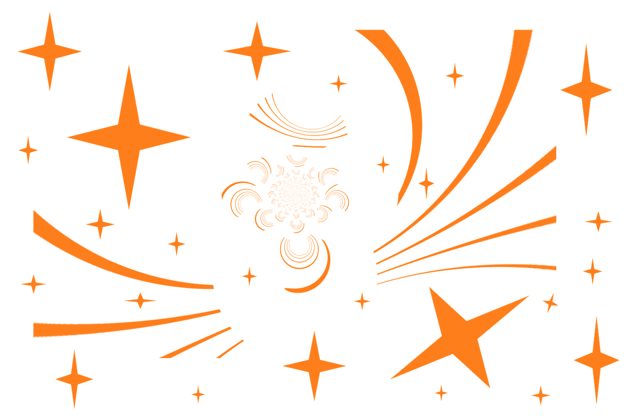 star ornament background free photo