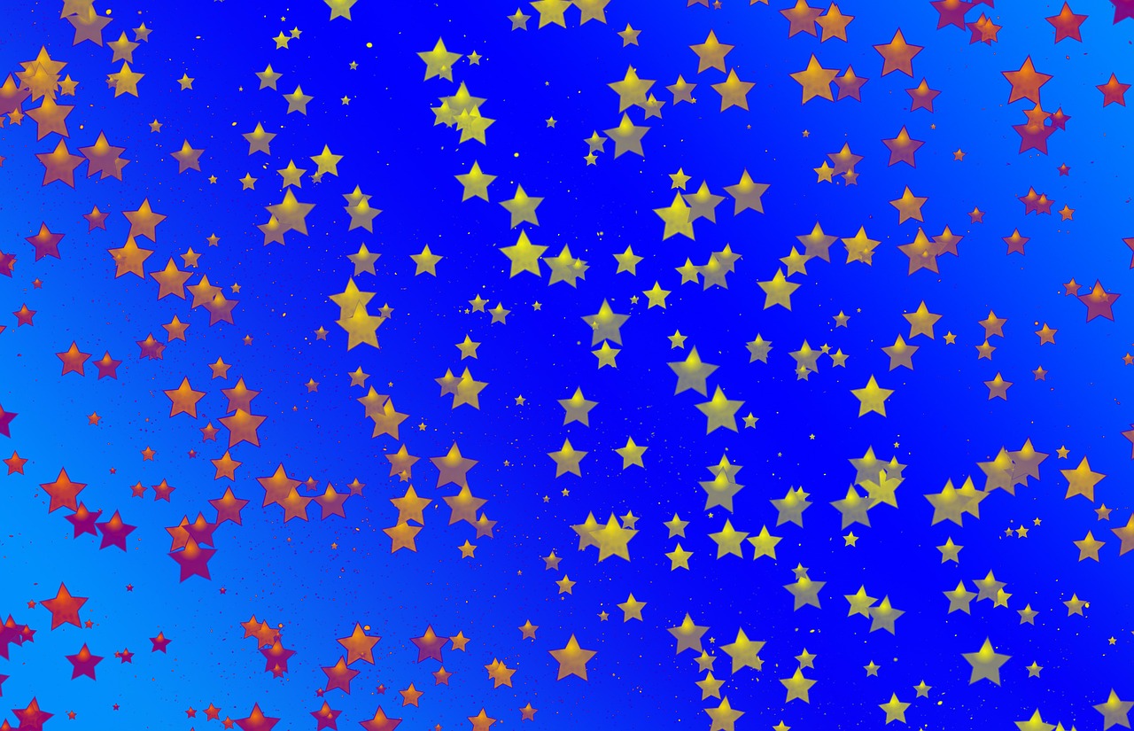 star sky graphic free photo