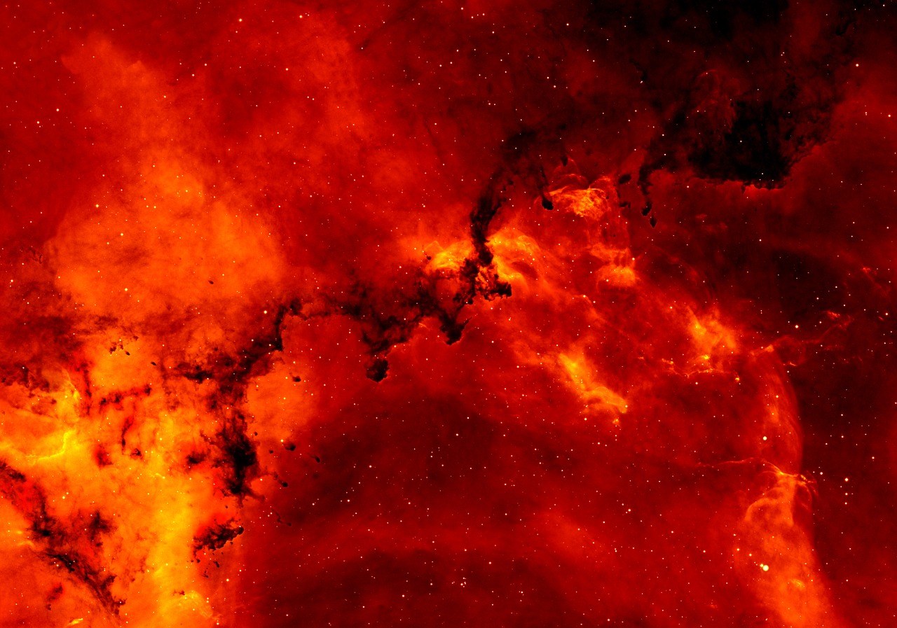 star clusters rosette nebula star free photo