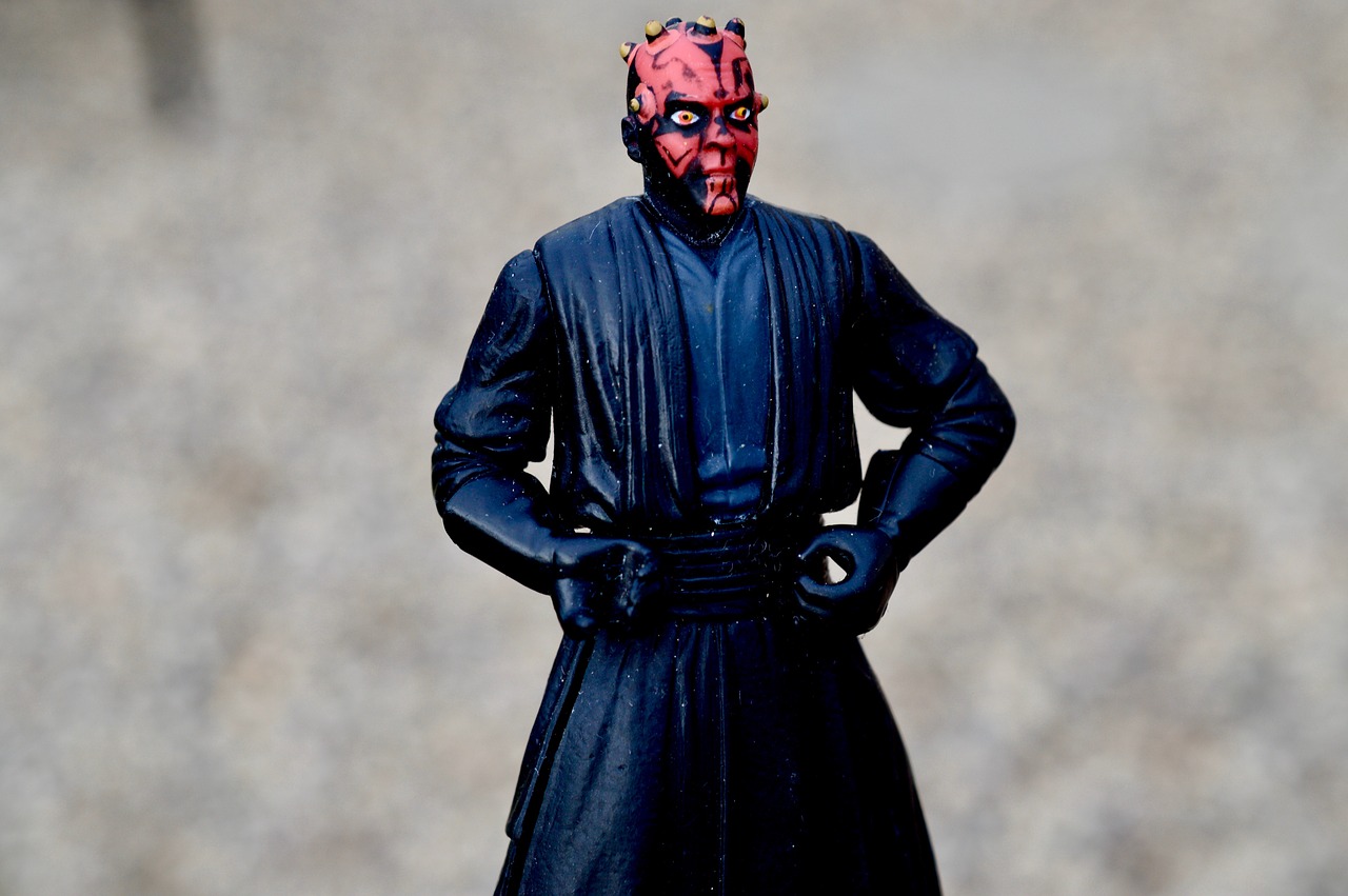 star wars darth maul villain free photo