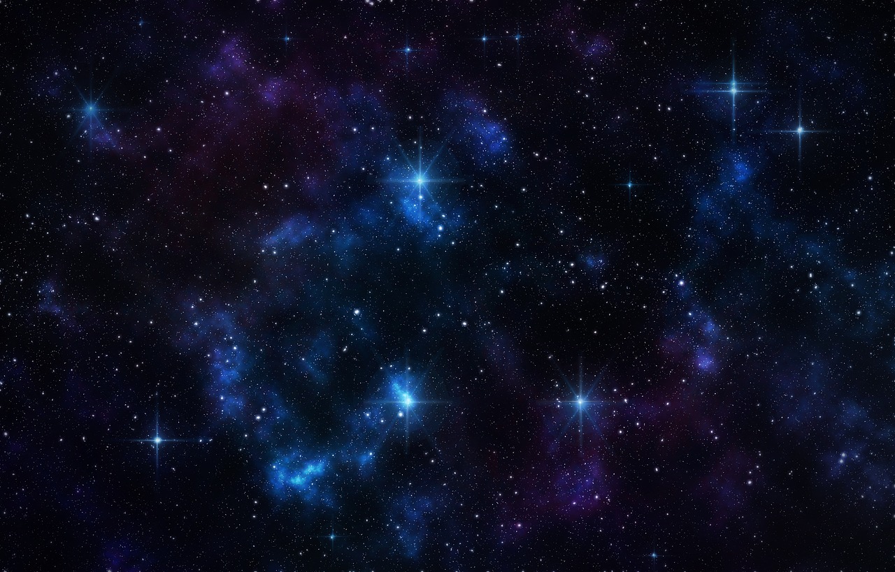 starfield stars space free photo