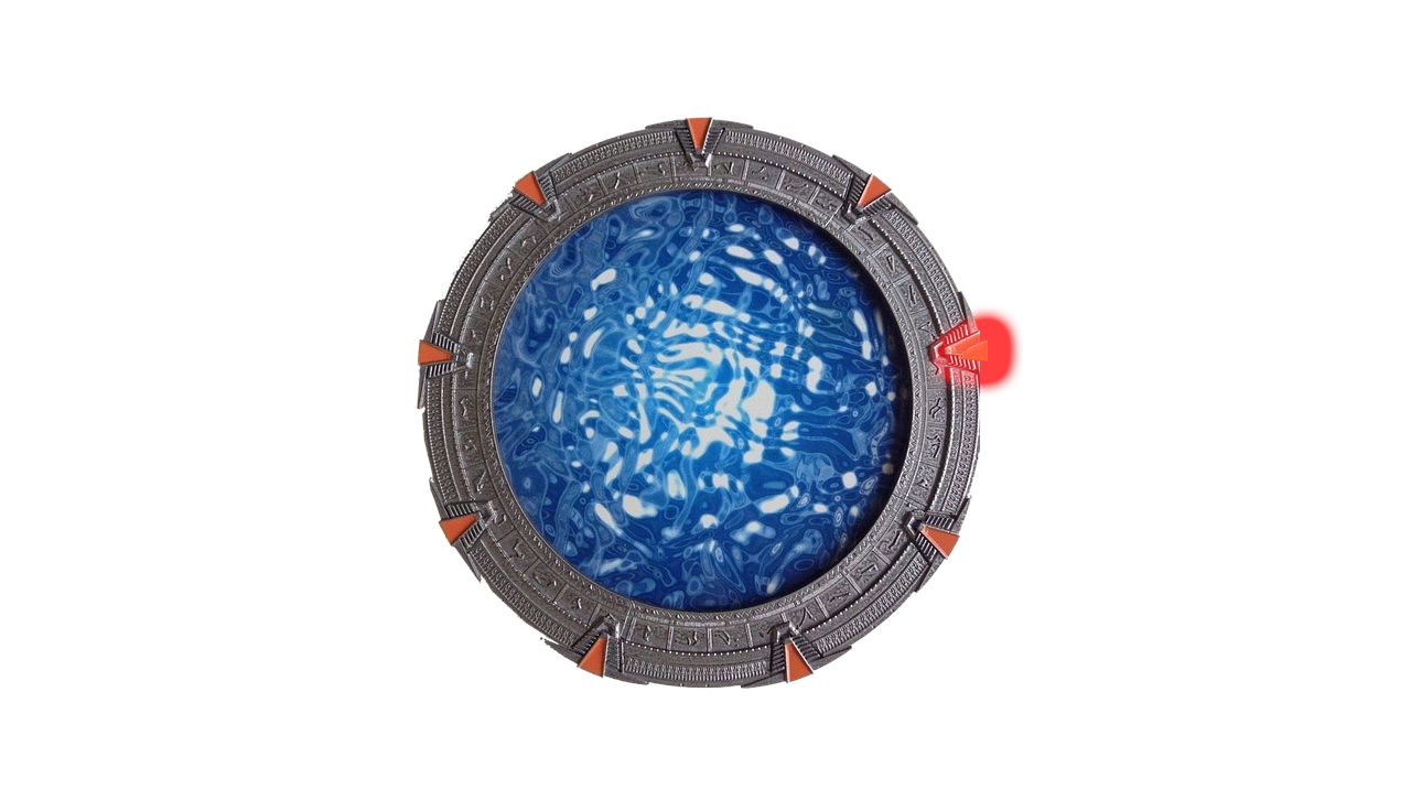 stargate science fiction isolated free photo