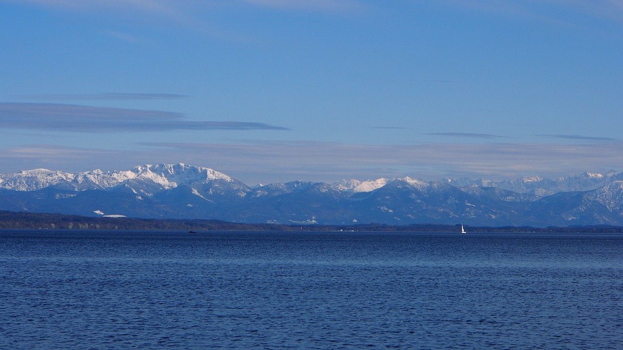 starnberger see alpine lake free photo