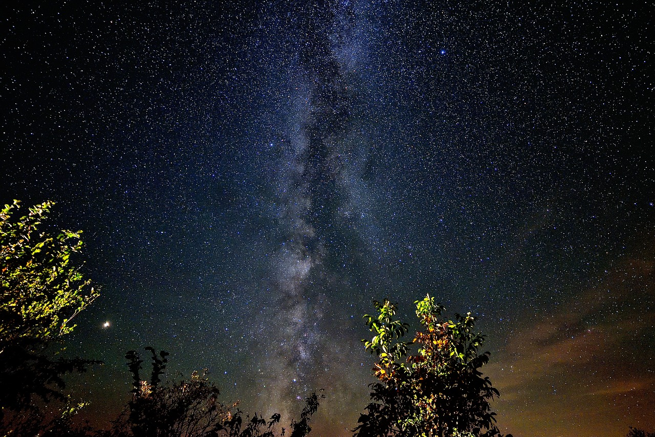 starry sky  star  cosmos free photo